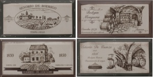  Hueso Wine Labels Mix