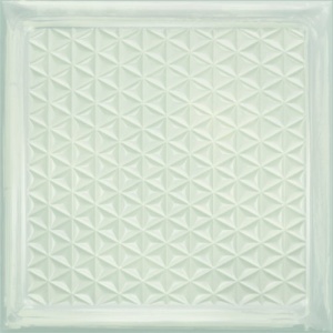  4-107-5 Glass White Brick Brillo