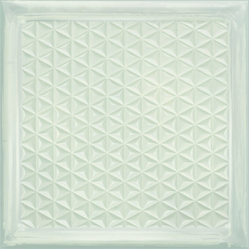  4-107-5 Glass White Brick Brillo