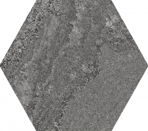  Soft Hexagon Anthracite