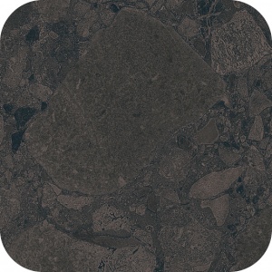  Black&Cream Checkers Rounded Black Space