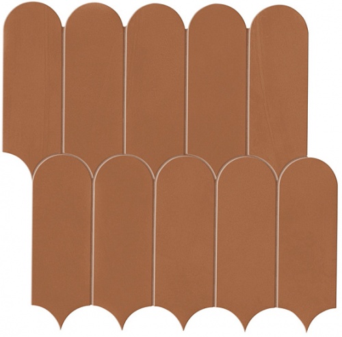  A4Z1 Prism Caramel Mosaico Bead