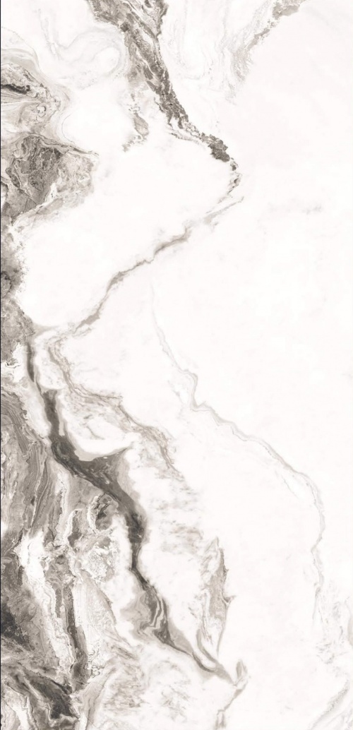  Colonial Dark Grey Silver Glossy Carving