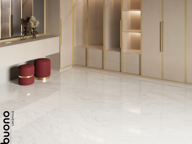 Buono Ceramica Crystile Bianco Glossy
