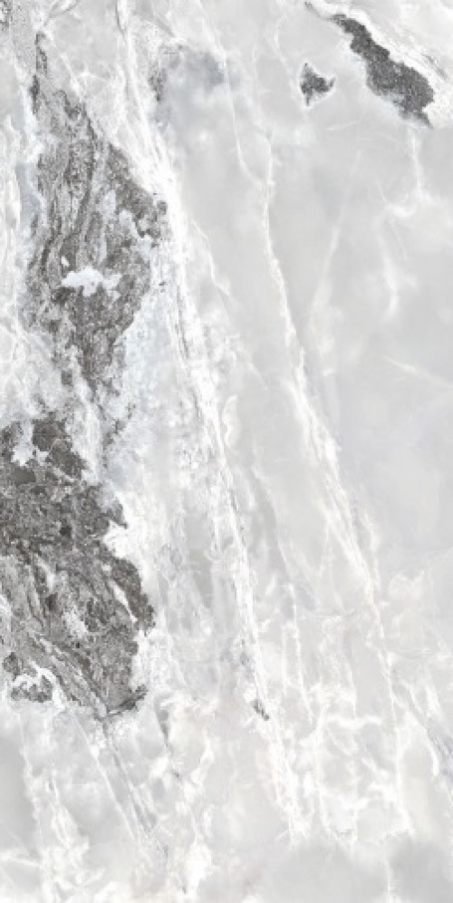  765462 Onyx and More Silver Blend Satin