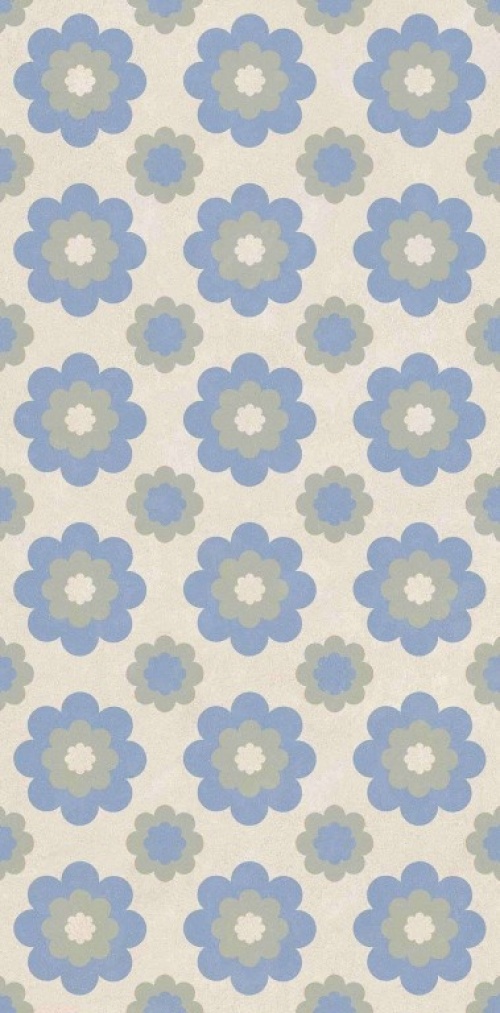  05242 Homey Flower Chalk Nat Ret