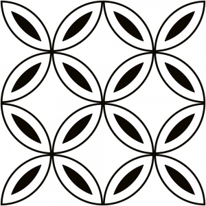  17922 Stream геометрия белый