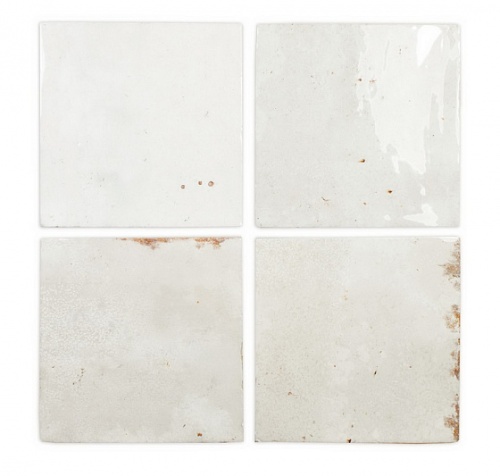  Enamel Square White