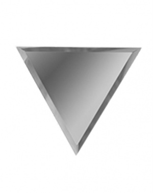  Зеркальная серебряная плитка Полуромб внутренний РЗС1-01(вн)