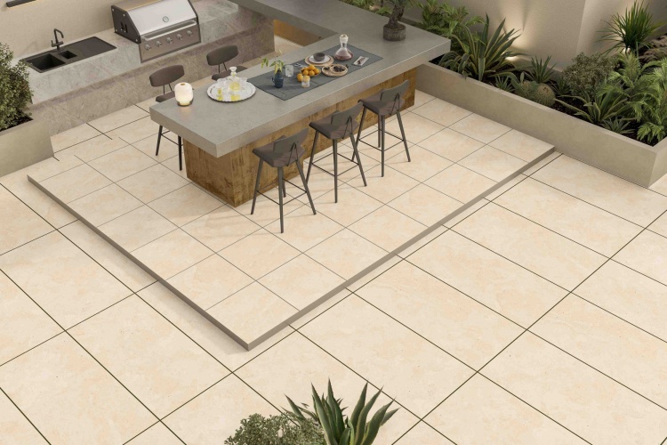 Ennface Travertine Cross Avorio Ennface Travertine Cross Avorio
