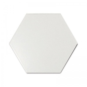  21767 Scale Hexagon White Matt