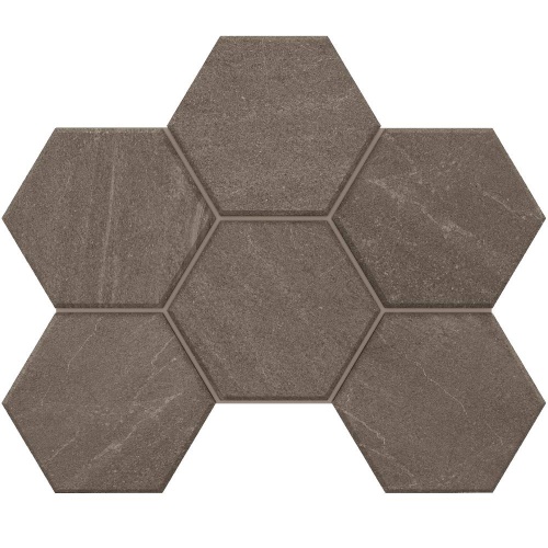  Gabbro GB03 Anthracite Hexagon неполированная