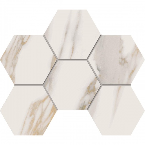  Miramare Hexagon RM01 White неполированный