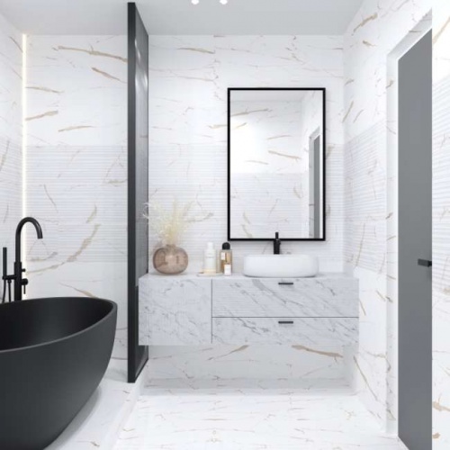 Eurotile Ceramica Statuario Gold