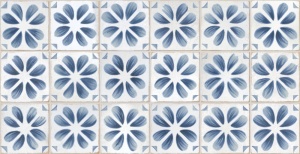  Deco Iris Blue