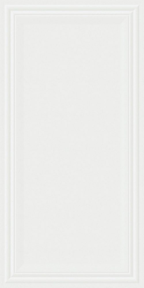  Temperance White Boiserie Fullbody Relief Matt