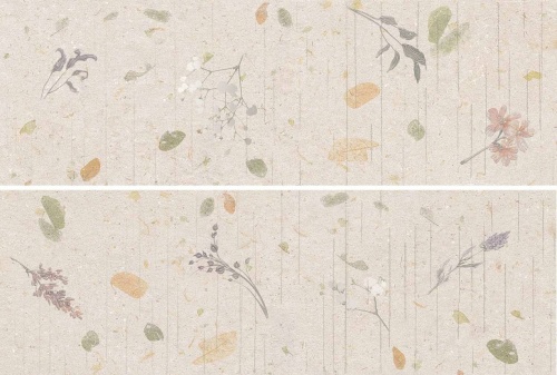  Botanical Decor Natural (Set 2 Pzs)
