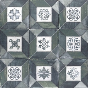  PT03968 Elegance Deco Blu Green