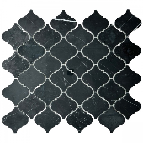  Arabesco Nero Marquina POL (пикс. 68х68, толщ. 6 мм)