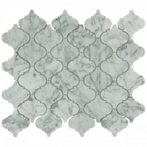  Arabesco Carrara Bianco POL (пикс. 68х68, толщ. 6 мм)