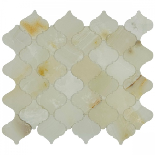  Arabesco Onyx White POL (пикс. 68х68, толщ. 6 мм)