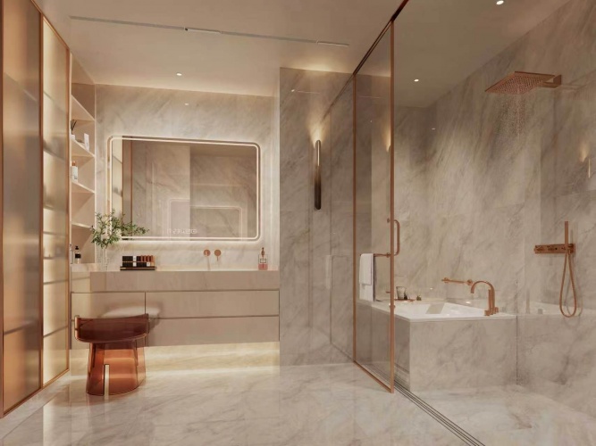Marble Mosaic Boucheron POL Marble Mosaic Boucheron POL