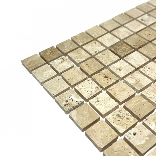  Travertine Beige MAT (пикс. 23x23, толщ. 7 мм)