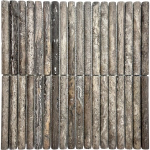  Travertine Dark Bars MAT (пикс. 15x151, толщ. 12 мм)