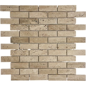  Brick Travertine Honed (пикс. 23x73, толщ. 7 мм)