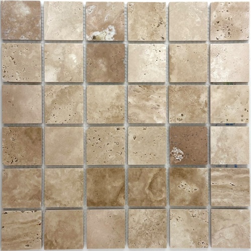  Travertine Beige POL (пикс. 48x48, толщ. 7 мм)