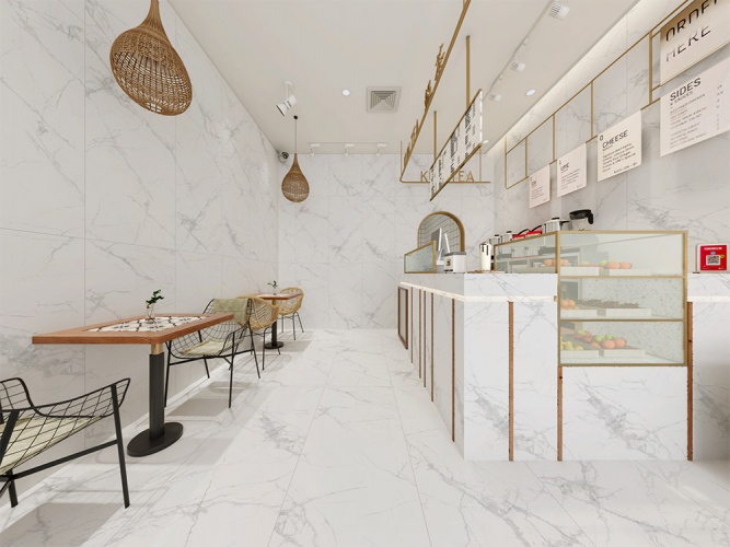 Marble Mosaic Titanium