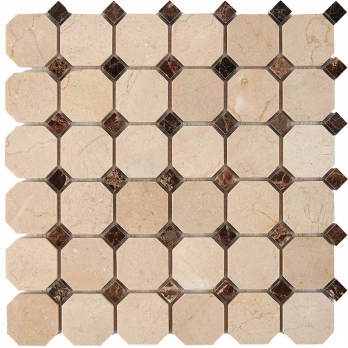  PIX212 Cream marfil, Dark Imperador (чип 48x48 мм)