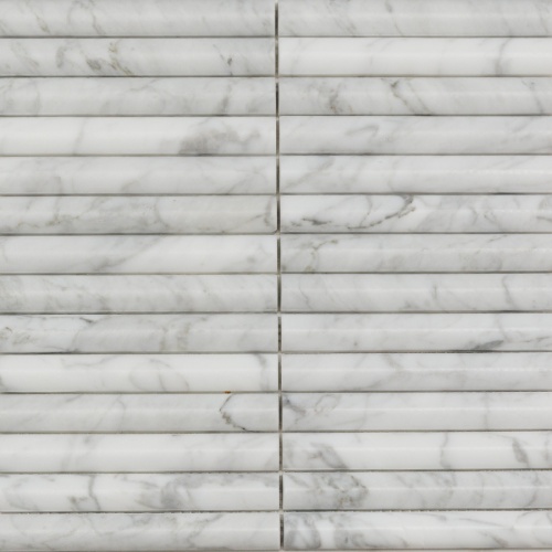  PIX342 Bianco Carrara, Convex (чип 20x151)