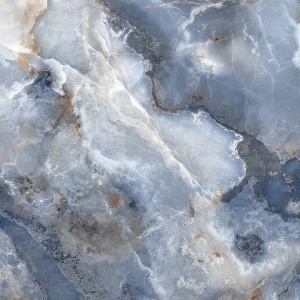 PR151 Honey Onyx Blue Polished