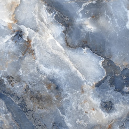  PR151 Honey Onyx Blue Polished