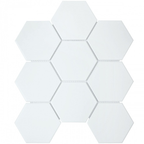  Hexagon big White Matt (FQ31000/SBH1005)