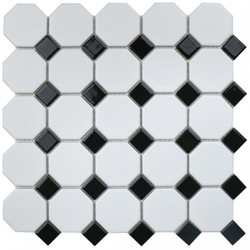  Octagon small White/Black Matt (NXWN51488/IDLA2575)
